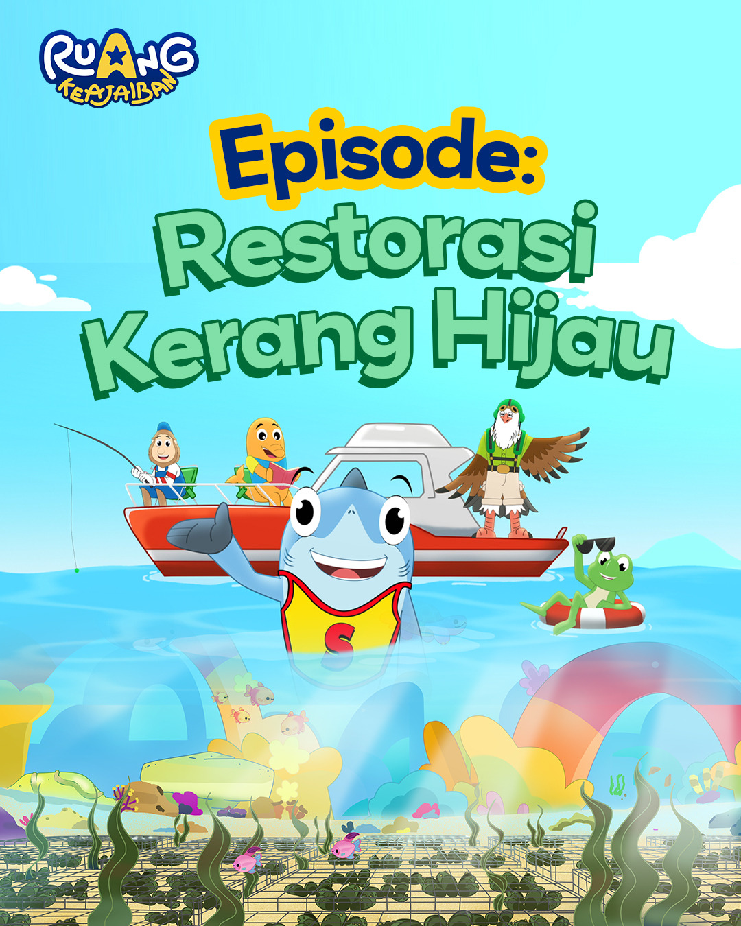 Ancol Luncurkan Video Animasi Edukasi Restorasi Kerang Hijau untuk Anak-anak dalam Rangka Hari Lingkungan Hidup Sedunia 2025